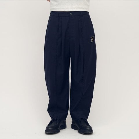 中信聯名鬆身繭型西褲