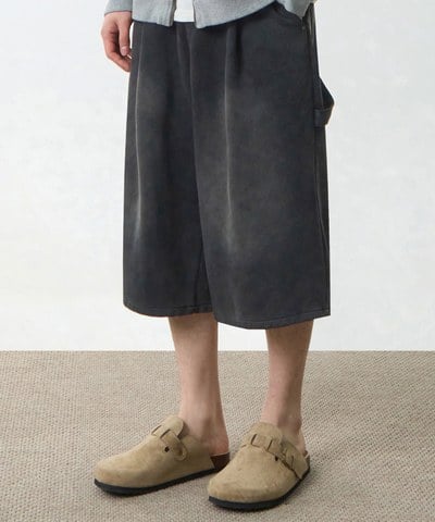 百慕達七分褲 ESSENTIAL CARPENTER BERMUDA SWEAT PANTS