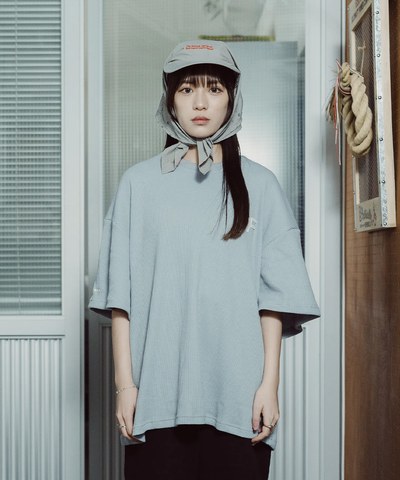 洗水華夫格中袖日常服