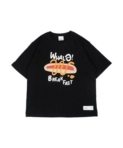 聯名 餵我早餐印花上衣 HotDog Tee