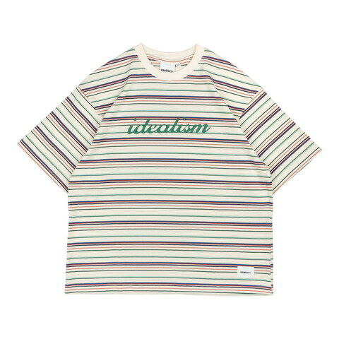 條紋短Tee Dense Tee
