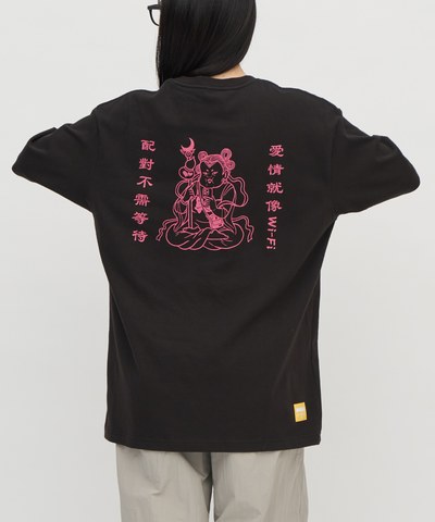 桃花大神保庇愛情短袖TEE