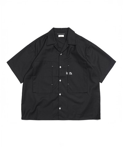 KFK 親膚混紡刺繡口袋襯衫 SS Pocket Shirt
