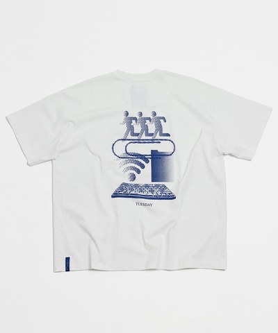 標語短袖上衣 Tue. I Need Wi-Fi Tee