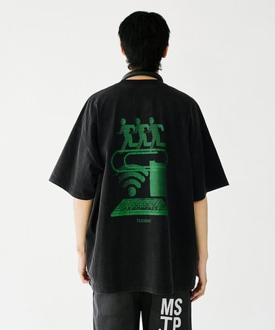標語短袖上衣 Tue. I Need Wi-Fi Tee