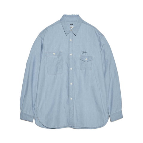 寬版襯衫 Regular Collar Chambray Shirt