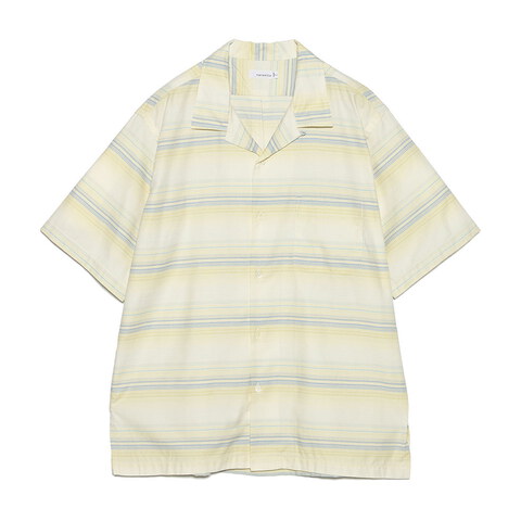 開領短袖襯衫 Open Collar Pique SS Shirt