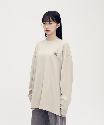 日常雪花絨長袖TEE