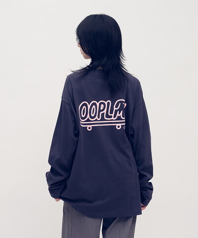 OPM0124-252 臘腸狗狗滑板長TEE