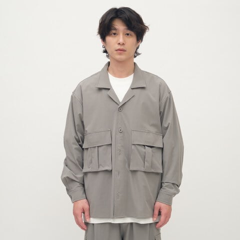 抗撕裂長袖口袋襯衫