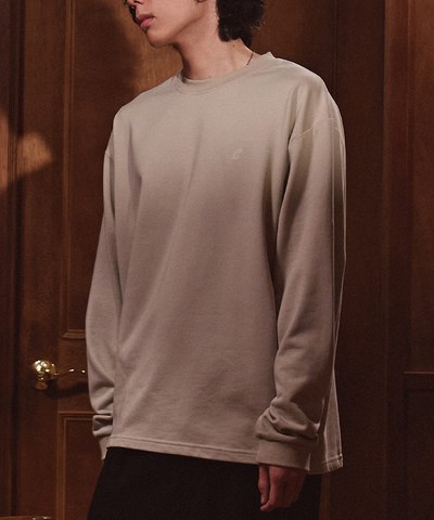 刺繡長TEE EMBROIDERY LONG SLEEVE TEE