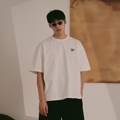 塗鴉照片短TEE BIKE MAN TEE