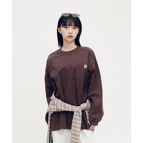 小P社長水洗長袖TEE