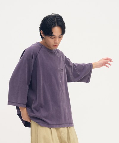 PLN0083-252 clip by clip MEMO口袋水洗TEE