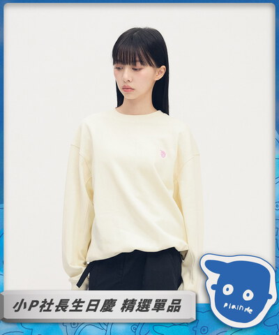 小P社長短版拼接大學TEE