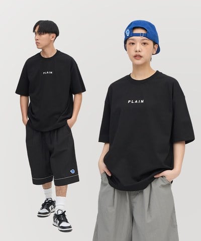 PLN0131 PLAIN多色logo短TEE