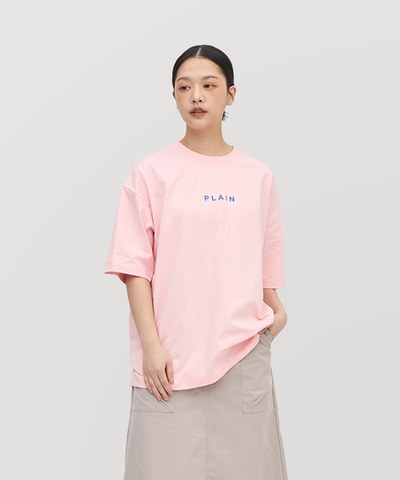 PLN0131 PLAIN多色logo短TEE