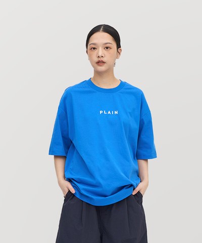 PLN0131 PLAIN多色logo短TEE