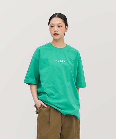 PLN0131 PLAIN多色logo短TEE