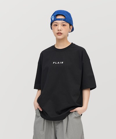 PLN0131 PLAIN多色logo短TEE