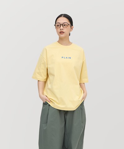 PLN0131 PLAIN多色logo短TEE