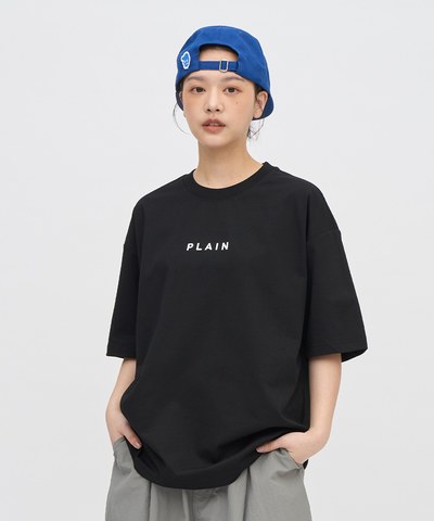 PLAIN多色logo短TEE