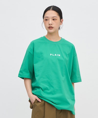 PLAIN多色logo短TEE