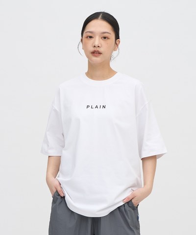 PLAIN多色logo短TEE