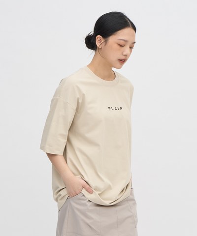 PLAIN多色logo短TEE