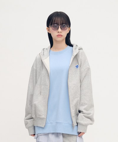 PLN11103-252 小P社長短版拼接連帽外套