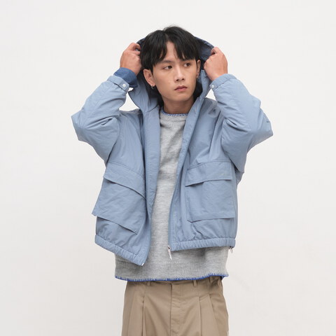 YOBI抗撕裂鋪棉連帽外套