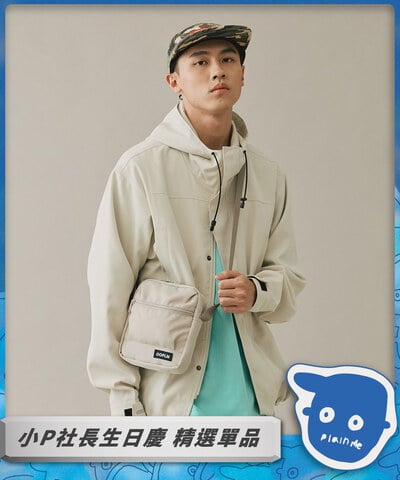 機能防潑水軟殼風衣外套