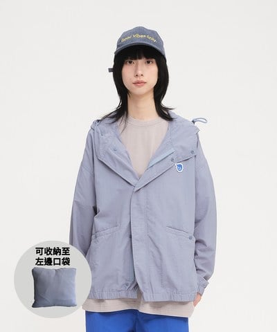 小P社長可收納防曬外套