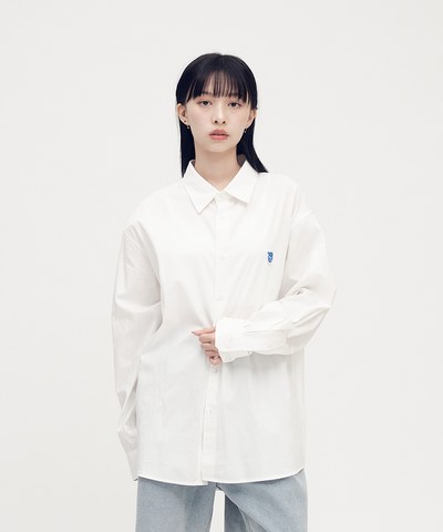 PLN3369-252 小P社長日常素面襯衫