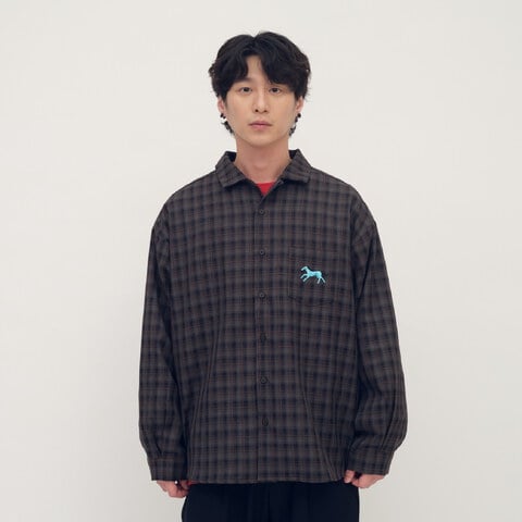 馬到成功寬鬆襯衫