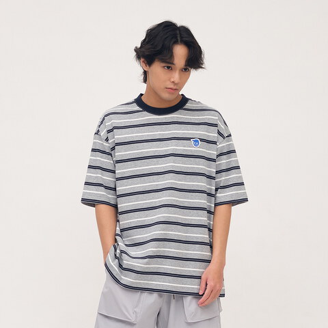 小P社長條紋短袖TEE