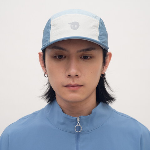 小P社長拼接五分割帽
