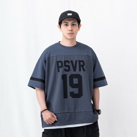拼接球衣短TEE mesh splice jersey T-shirt