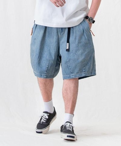 立體氣球短褲 DOUBLE-PLEATED BALLOON SHORTS