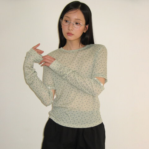 RON0101-262 可拆式上衣 DETACHABLE BUTTON SLIM LONG SLEEVE