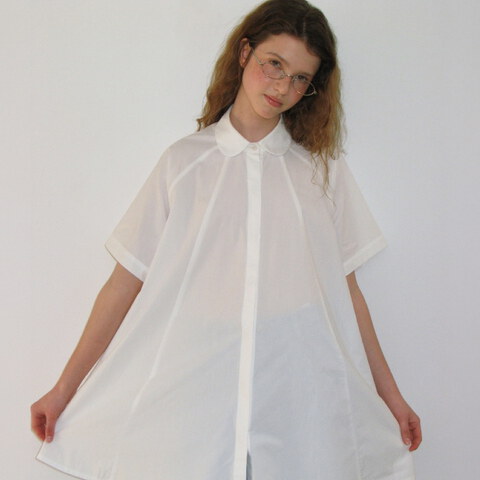 RON0109-262 A字襯衫裙 A LINE COLLAR SHIRT DRESS