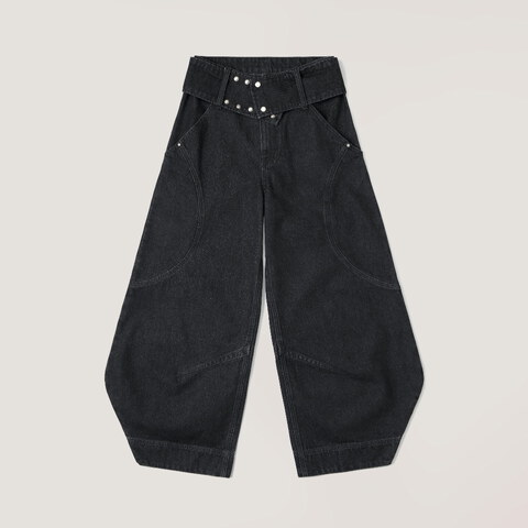 Shift Panel Denim Trousers