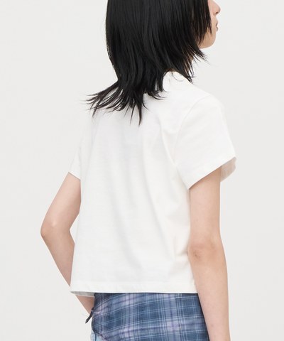 合肩短袖TEE