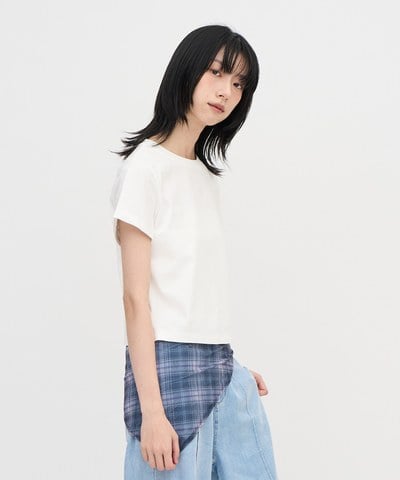 合肩短袖TEE