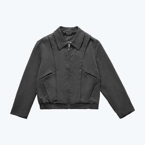 短版拉鍊外套 Beaver Zip Short Jacket