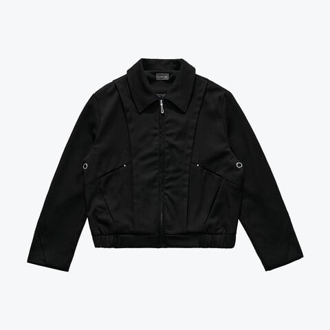 短版拉鍊外套 Beaver Zip Short Jacket