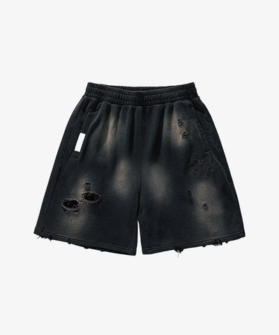 水洗運動短褲 Sun Faded Wash Sueat Shorts