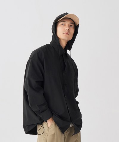 可拆連帽襯衫 Pocket Detachable Hood Shirt