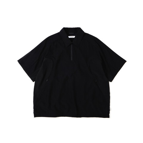平織半開襟上衣 HALF ZIP POLO SHIRT