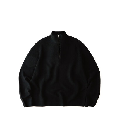 半開襟毛衣 LOGO SWEATER